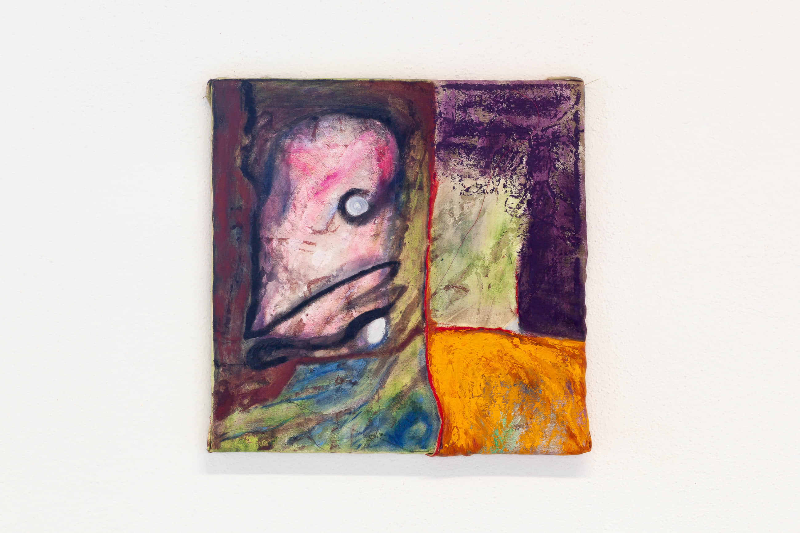 Soft boiled egg (Thread Paintings No. 6)